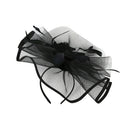 Women Feather Hair Clip Fascinator Headpieces Wedding Bridal Party Top Hat