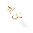 Metal Hardware Turn Lock Clasp Closure Clasp Snap Tone Purse Bag Accessories