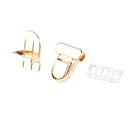 Metal Hardware Turn Lock Clasp Closure Clasp Snap Tone Purse Bag Accessories
