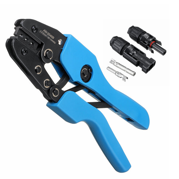 Crimper Solar Terminal Crimping Tools for 10 2.5/4/6mm Solar PanelMC4 PV Cable Wire Crimpers Crimping Plier