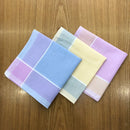 24Pcs Classic Pure Cotton Handkerchiefs Unisex Square Wedding Party