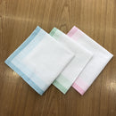 24Pcs Classic Pure Cotton Handkerchiefs Unisex Square Wedding Party