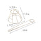 2Pcs Chic Womens Bun Holder Hair Slider Clip Hairpin Stick Hair Accessories