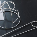 2Pcs Chic Womens Bun Holder Hair Slider Clip Hairpin Stick Hair Accessories
