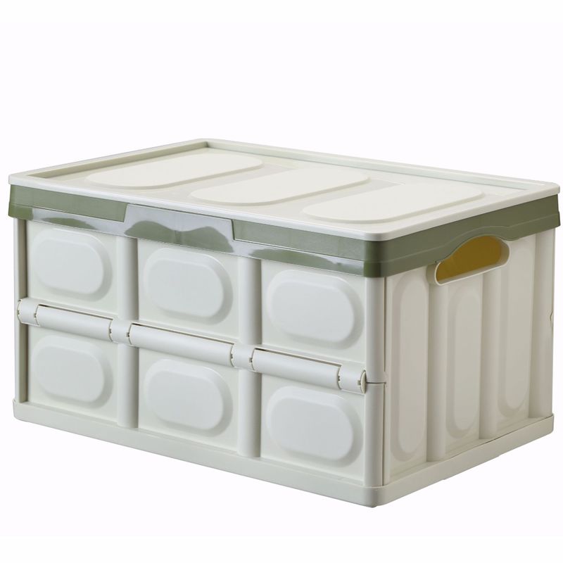 Three Flower Multifunctional Folding Box Covered Folding Storage Box for Car and Home Office Baby
