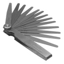 Metric Steel 13 Blade Feeler Gauge 0.05 to 1.0mm Spark Plug Measure Gap Tool Set