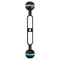 5/8/12 inch Double Ball Hollow Diving Flashlight Extend Bracket Arm Support Underwater