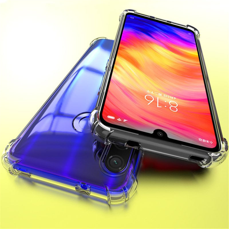 Bakeey Air Bag Shockproof Transparent Soft TPU Back Cover Protective Case for Xiaomi Redmi Note 7 / Note 7 Pro