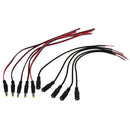 10 Pcs DC Adapter Cable Cord for CCTV Camera: 5 Pcs Connection Cable Connec B4L1