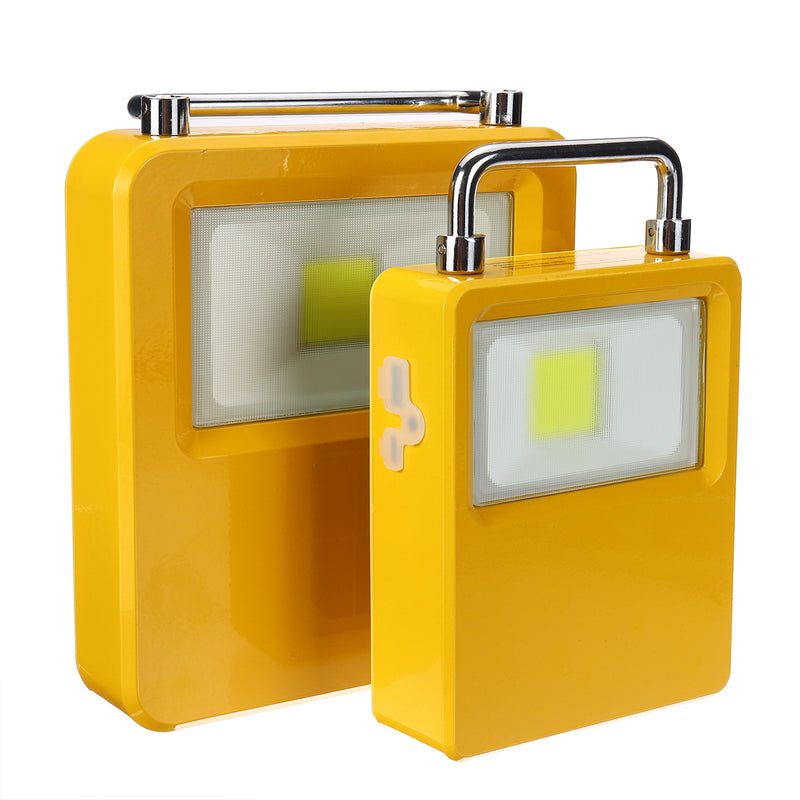 Rechargeable Solar LED COB Light Solar Power Bank USB Phone Battery Charger