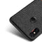 Bakeey Luxury Fabric Splice Soft Silicone Edge Shockproof Protective Case For Xiaomi Mi MIX 3