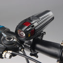 XANES XL41 650LM Bike Front Light 2 Modes USB Rechargeable Waterproof Night Riding Warning Light