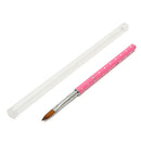 Metal Handle Nail Art Acrylic Brush Manicure Tool Salon Draw Painting Pen UV Gel