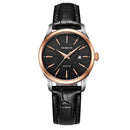 OCHSTIN LQ022-A Casual Style Female Wrist Watch Waterproof Leather Band Quartz Movement Watch