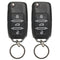 Universal PEPS Car Keyless Entry System Remote Control Central Kit Door Lock Unlock Alarm