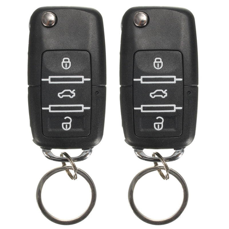 Universal PEPS Car Keyless Entry System Remote Control Central Kit Door Lock Unlock Alarm