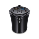 HSC-108B DC 12V to AC 220V  Car Inverter QC3.0 Port Dual USB Car Charger