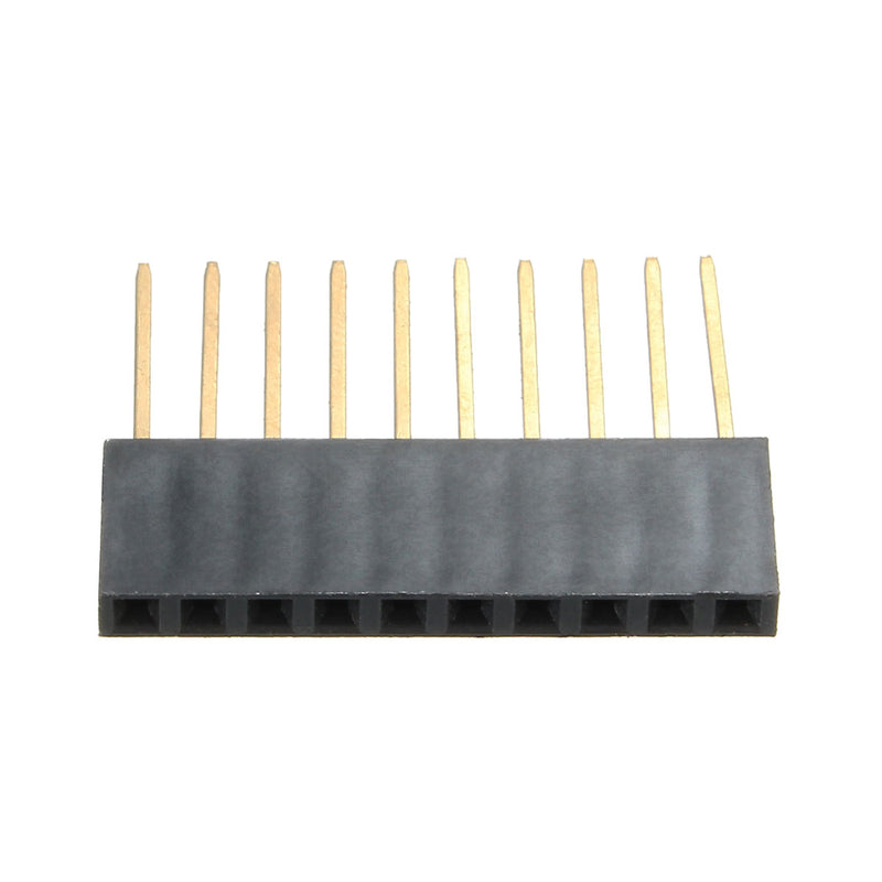 50pcs 10P 2.54MM Stackable Long Connector Female Pin Header