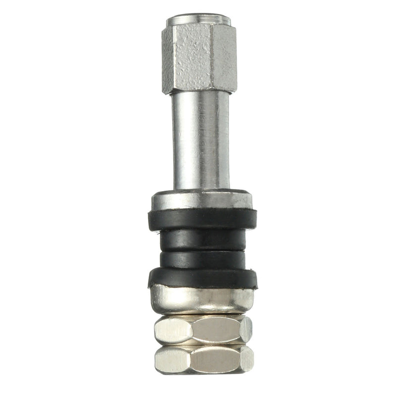 4X Universal TR43E Metal Clamp-in Tubeless Tyre Tire Wheel Schrader Valve