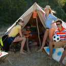 IPRee 47L Nylon Outdoor Camping Fishing Chair Backpack Travel Multifunctional Shoulder Bag