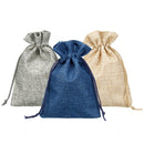 24pcs Hessian Gift Bag with drawstrings for Christmas