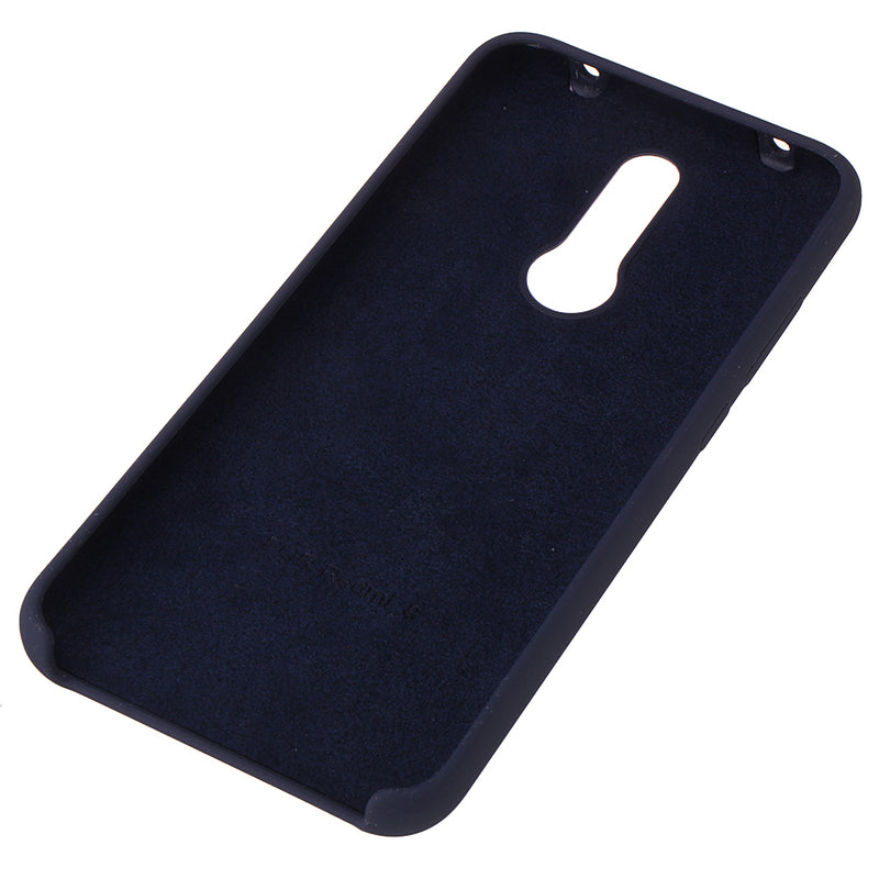 For Xiaomi Redmi 8 Case Bakeey Original Logo Ultra Thin Anti-Scratch Liquid Silicone Soft Protective Case