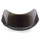 3-Snap Flip Up Open Face Motorcycle Helmet Visor Shield Five Colors