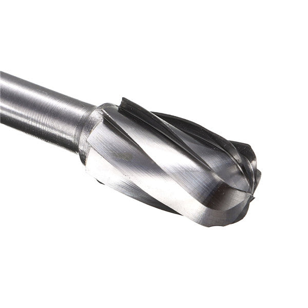 6mm Shank Tungsten Steel Rotary Burr 10mm Head Drill Bit