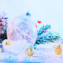 5x3FT 7x5FT Dream Snow Blue Scene Photography Backdrop Background Studio Prop