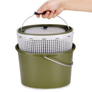 Portable Fishing Water Pail Camping Bucket Travel Hunting Barrel Fishing Bucket