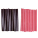 20Pcs 100mm x 7mm Adhesive Hot Melt Glue Sticks for Hot Melt Glue Gun Brown C7Z4