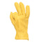 Leather Yellow Motorcycle Motorbike Multifunction Racing Gloves M L XL XXL
