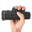 IPRee 40x60 Outdoor Travel Portable Monocular HD Clear Vision Optic BAK4 Telescope With Compass