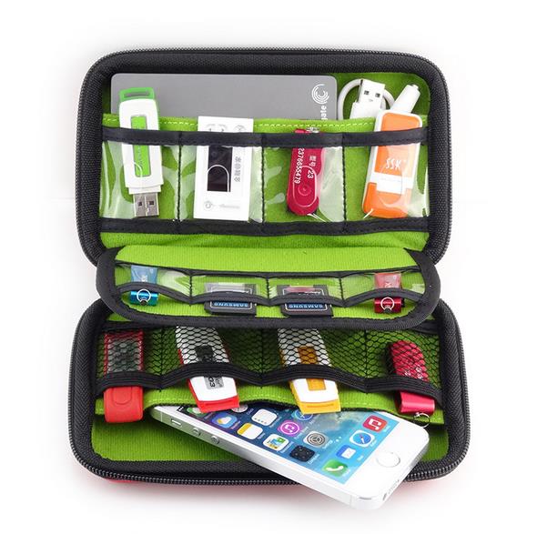 Waterproof Travel Carrying Case Storage Protection Pouch Bag For USB Flash Drive