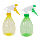 2pcs 500ML Empty Plastic Spray Bottle Watering Cleaning Garden Sprayer - Gr V9M2