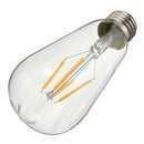 Dimmable Vintage Retro E27 ST58 4W LED COB Warm White  Filament Edison Bulb 110V 220V