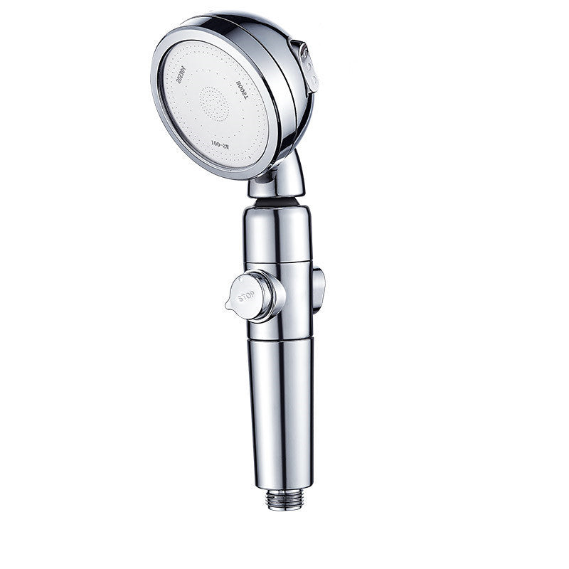 360 Degrees Rotating Adjustable 3 Spray Settings Water Saving Shower Water Pressure Shower Head