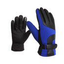 Winter Warm Leather Gloves Touch Screen Waterproof Windproof Riding Cycling Skiing Gloves