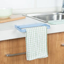 1Pc Multi-Functional Hanger Kitchen Paste Towel Hanging Holder Bathroom Accessories