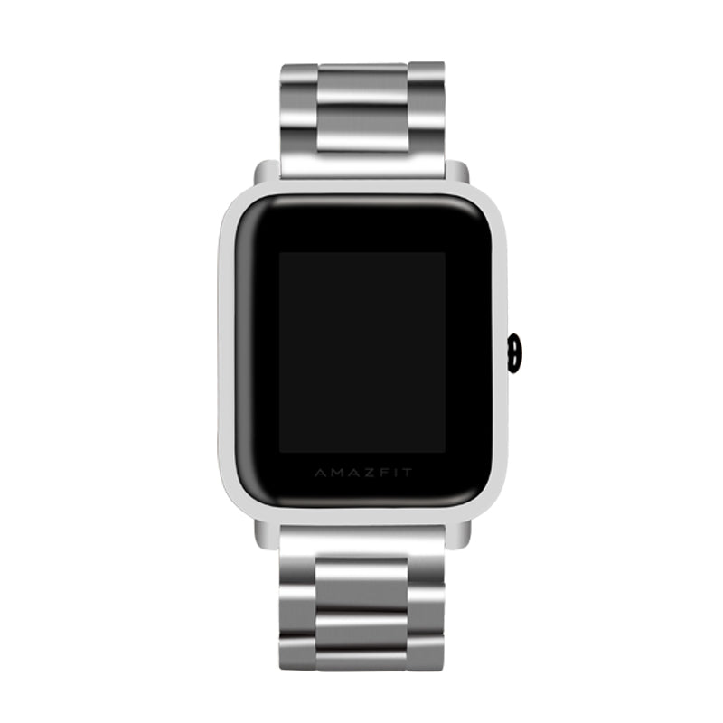 Bakeey 20mm Stainless Steel Watch Band Replacement Watch Strap for Amazfit Pace Youth