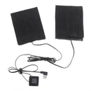 6 Types Electric USB Clothes Vest Jacket Heating Pads Heater Gear Winter Thermal