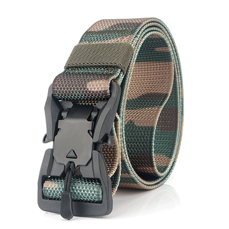 125cm ENNIU M5 Nylon Waist Belts Quick Release Tactical Belt Camping Hunting