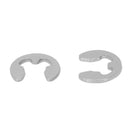 Fastening Set Outer Retainers Snap Ring E-Clip Retaining Ring 2mm/3mm 20 Pi K8P3