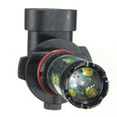 H10 LED Fog Driving Lights Xenon White Bulb Black Aluminum