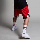 TP-40 Men Athletic Pockets Elastic Waist Polyester Ball Games Exercise Shorts Sport Shorts