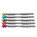 Broppe 10pcs 100mm Magnetic PH2 Screwdriver Bit ABS Ring 1/4 Inch Hex Shank Drywall Screwdriver