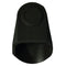 2 Pcs Rubber Clarinet Saxophone Mouthpiece Cap Protect Delicate Tip, Black