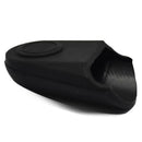 2 Pcs Rubber Clarinet Saxophone Mouthpiece Cap Protect Delicate Tip, Black  O9R5