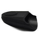 2 Pcs Rubber Clarinet Saxophone Mouthpiece Cap Protect Delicate Tip, Black