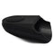 2 Pcs Rubber Clarinet Saxophone Mouthpiece Cap Protect Delicate Tip, Black